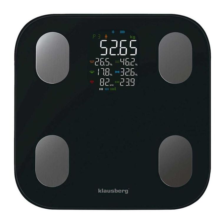 Klausberg, analityczna waga łazienkowa, smart ios android, kb-7854