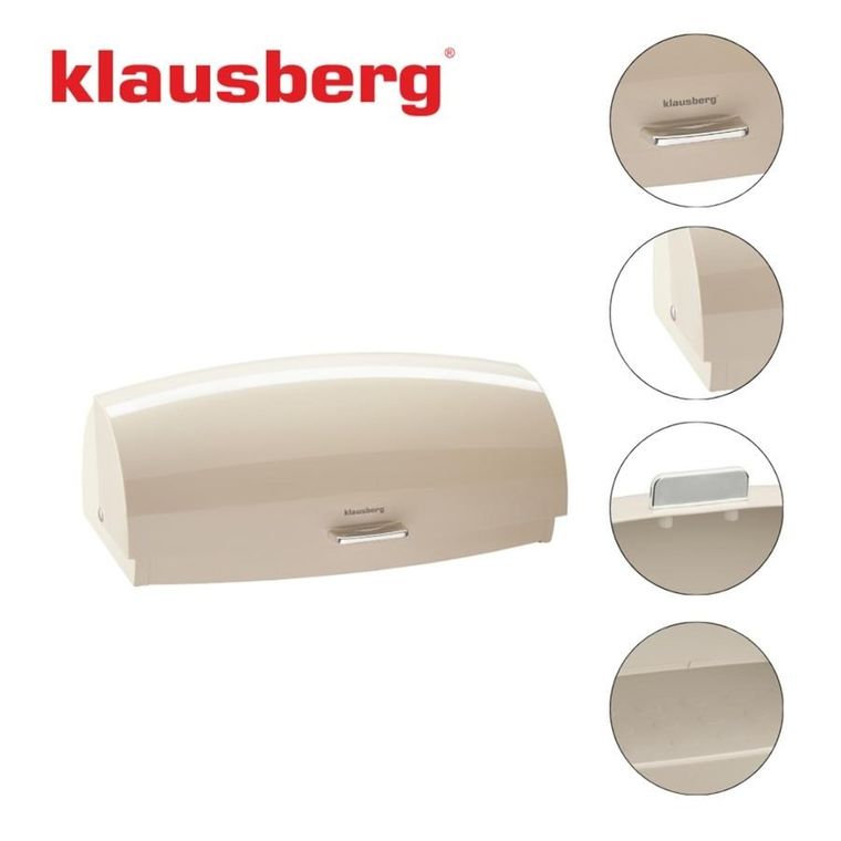 Klausberg, chlebak, pojemnik na pieczywo, stalowy, kb-7932