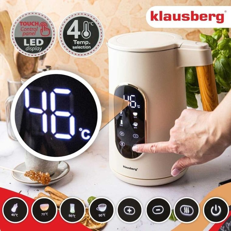 Klausberg, czajnik elektryczny, 1,7l, KB-9005