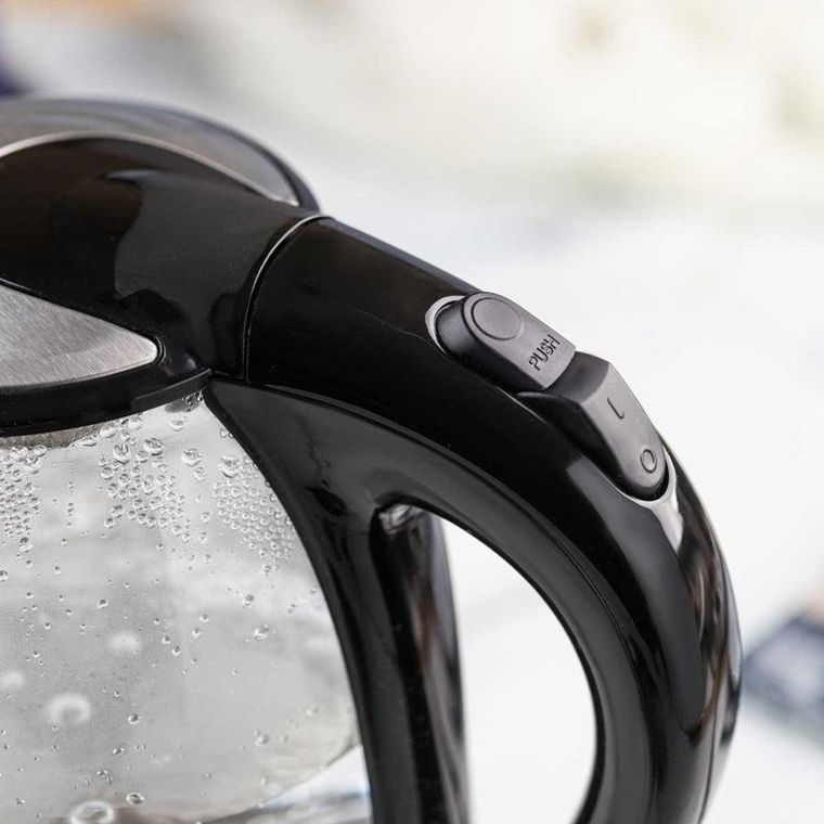 Klausberg, czajnik elektryczny szklany LED, 1,7l