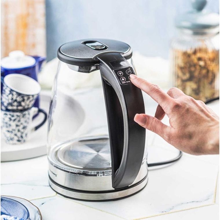 Klausberg, czajnik elektryczny szklany LED rgb, 1,8l