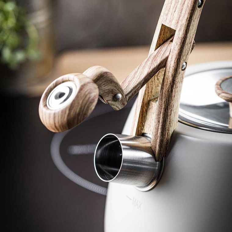 Klausberg, czajnik stalowy z gwizdkiem, 2.5l