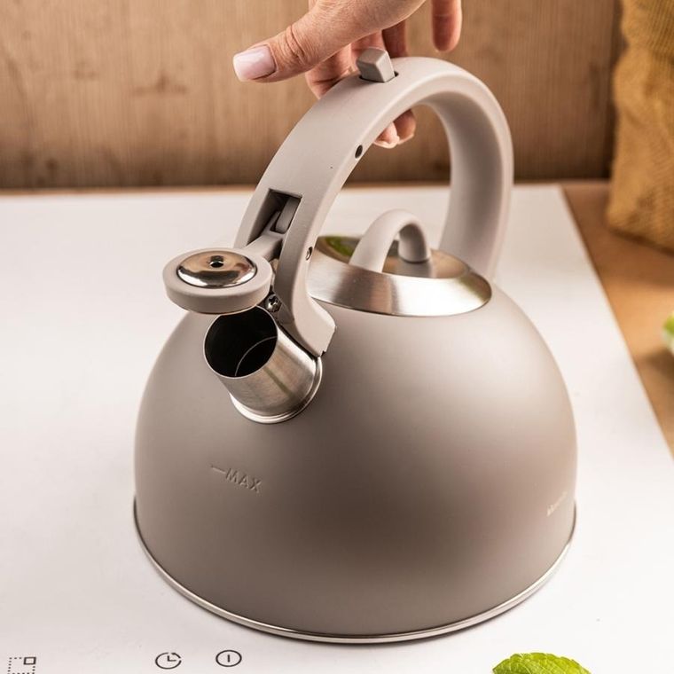 Klausberg, czajnik z gwizdkiem, stalowy, 2,5l, KB-7912