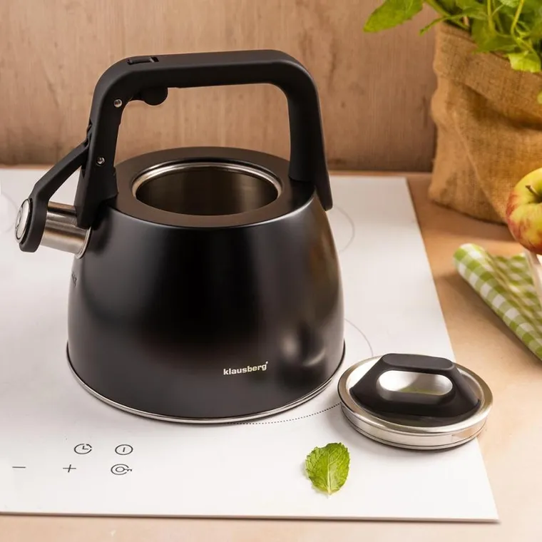 Klausberg, czajnik z gwizdkiem, stalowy, 2,5l, KB-7915