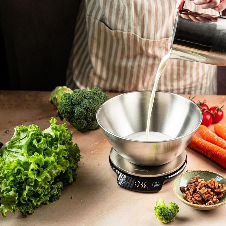 Klausberg, elektroniczna waga kuchenna, bluetooth, 5kg, kb-7939