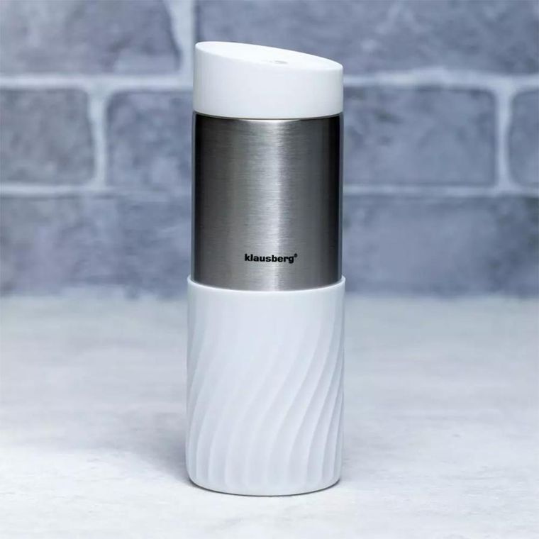 Klausberg, kubek termiczny, click clack, 400 ml, KB-7635