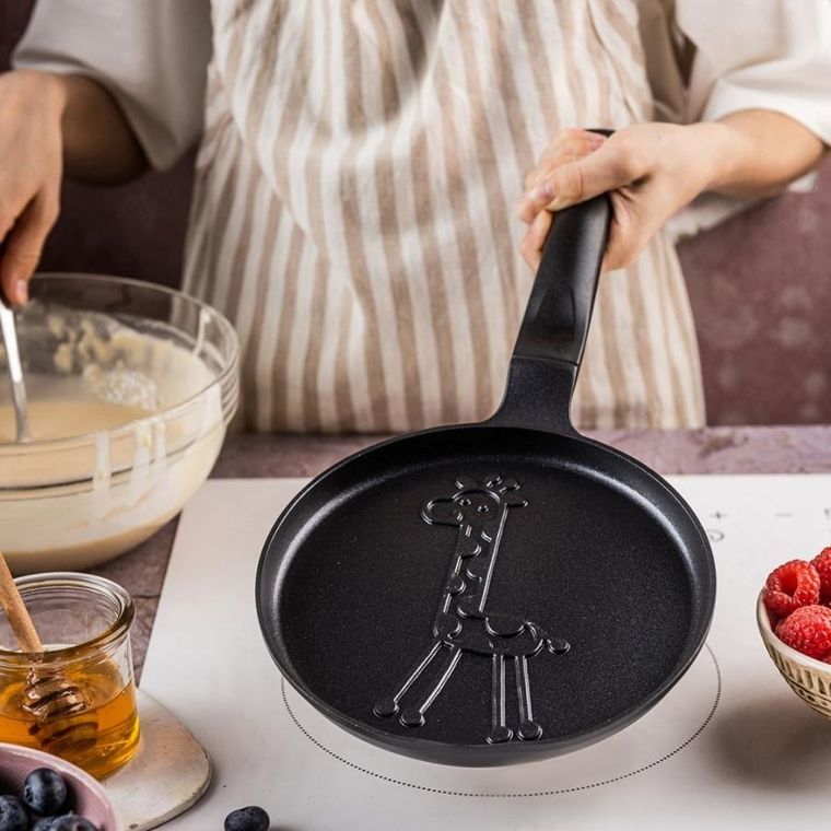 Klausberg, patelnia do naleśników z żyrafą, 18 cm, kb-7975