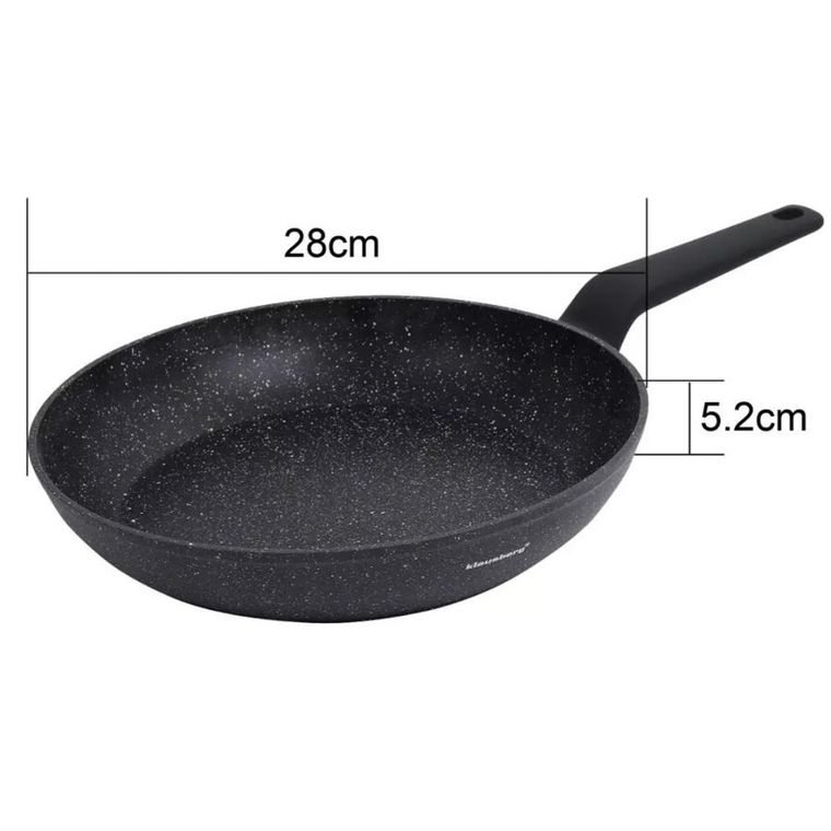 Klausberg, patelnia marmurkowa, 28 cm, KB-7665