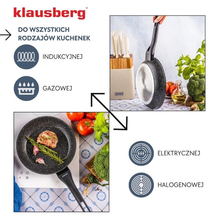 Klausberg, patelnia marmurkowa, kb-7988