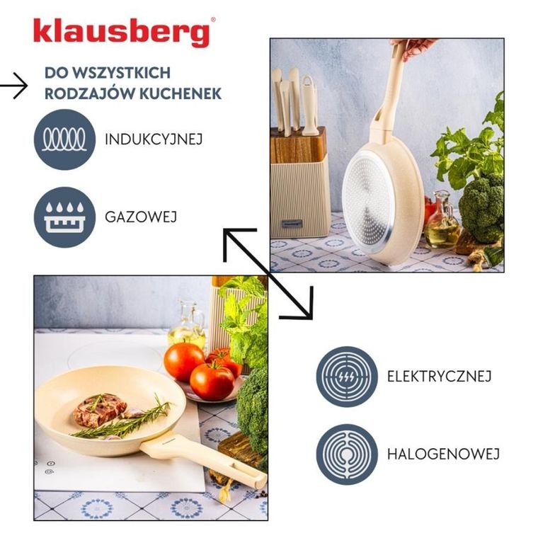 Klausberg, patelnia marmurkowa, kb-7989