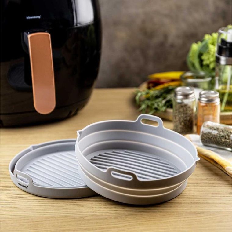 Klausberg, wkład silikonowy do frytownicy, 20 cm, 2 szt.