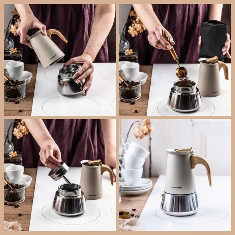 Klausberg, zaparzacz do kawy, na indukcję, 300 ml, KB-7995