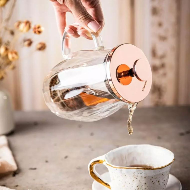 Klausberg, zaparzacz tłokowy do kawy/herbaty, termiczny, 350 ml