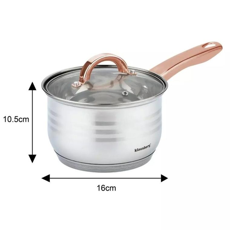 Klausberg, zestaw garnków, 12 elementów, KB-7700