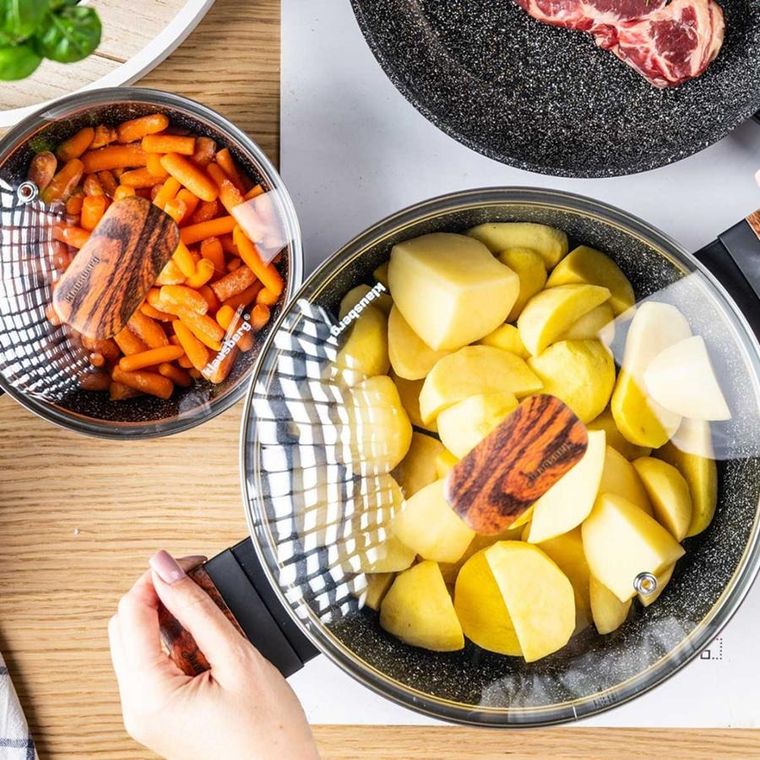 Klausberg, zestaw garnków marmurkowych, 12 elementów