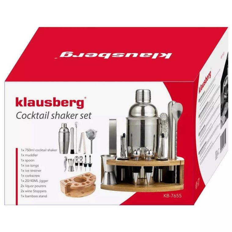 Klausberg, zestaw przyborów barmańskich, KB-7655