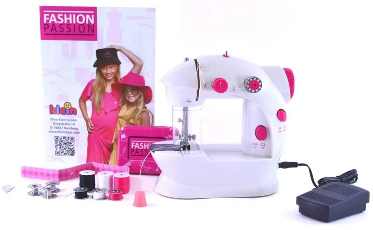 Klein, maszyna do szycia dla dzieci i akcesoria