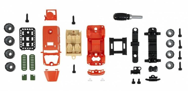 Klein, Mercedes-Benz G-Class, pojazd do skręcania, 1:24