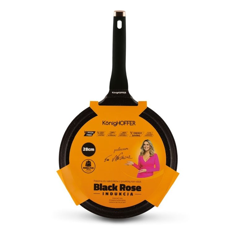 Könighoffer, Black Rose, patelnia do naleśników, 28 cm