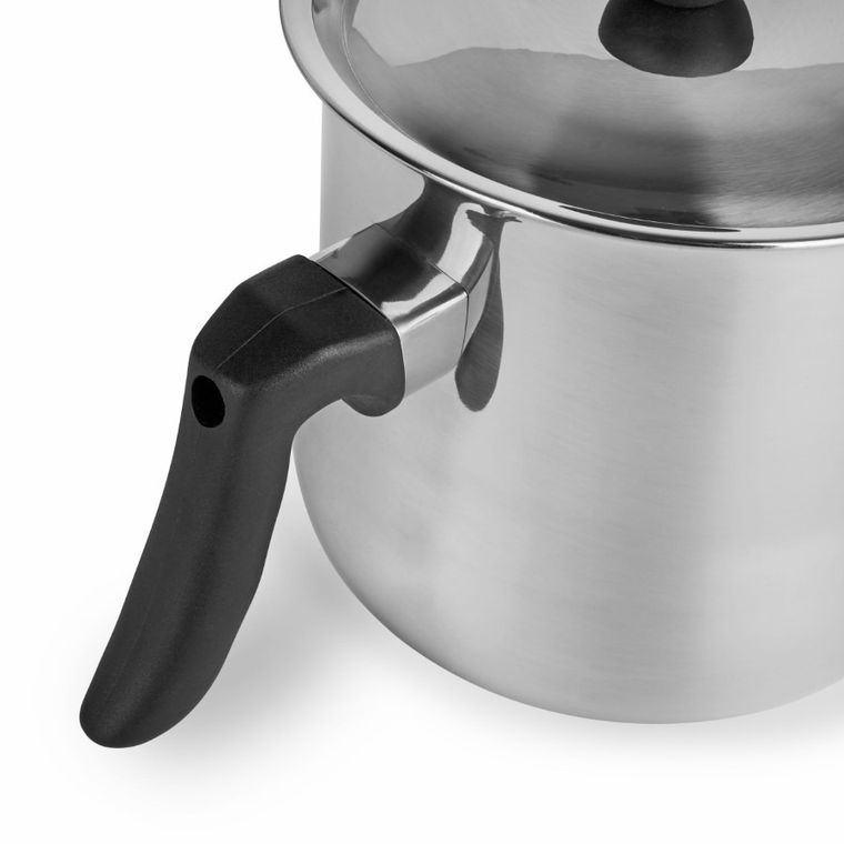 KönigHoffer, garnek do mleka z gwizdkiem i pokrywką, indukcja, 1,5l