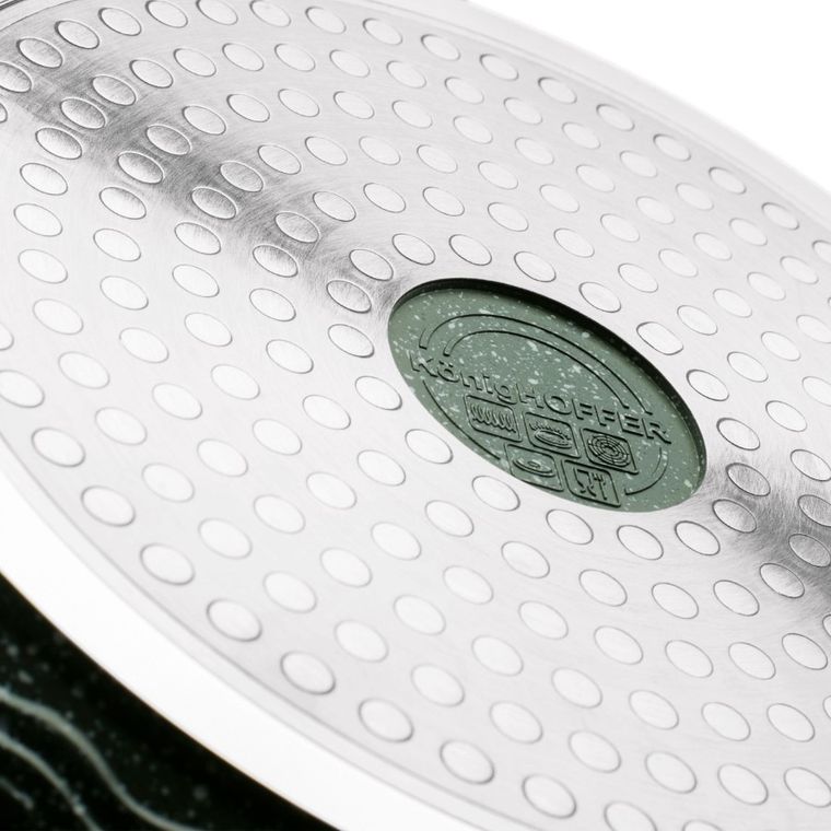 Könighoffer Green Husk, patelnia granitowa, indukcja, 20 cm