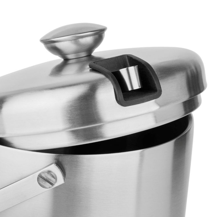 Könighoffer, Ori, wiaderko do lodu ze szczypcami, satyna, 2,8l