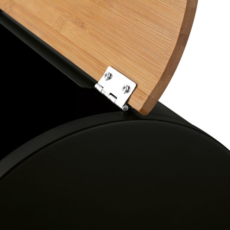 Könighoffer, Volano, chlebak metalowy, czarny, 34-24,5-21 cm