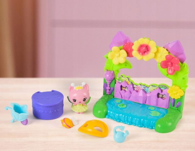 Koci Domek Gabi, Filmowy balkon z figurką i akcesoriami, Wróżkicia