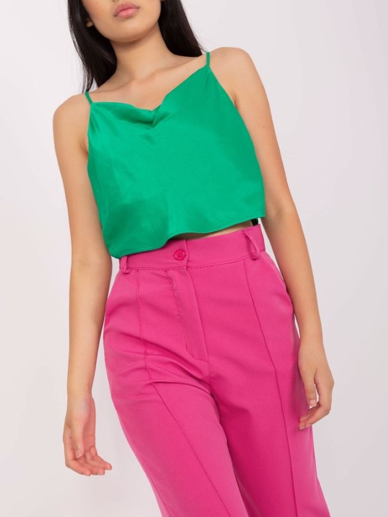 Komplet damski, Marynarka, Spodnie materiałowe, różowy, Italy Moda