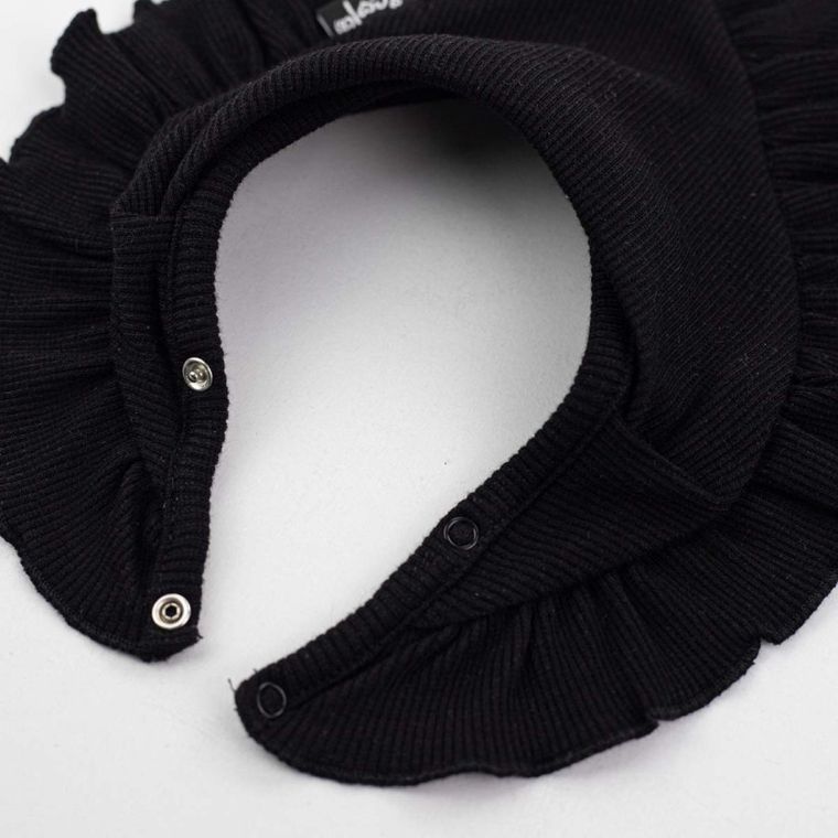 Komplet dziewczęcy, Czapka, Apaszka, czarny, Nicol