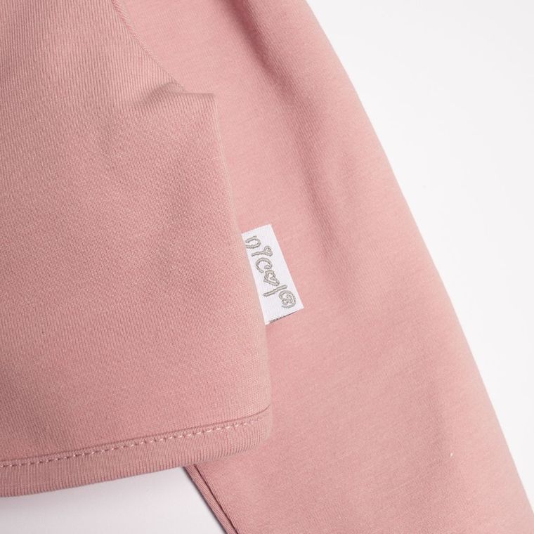 Komplet dziewczęcy, Sukienka, Bolerko, różowy, Nicol