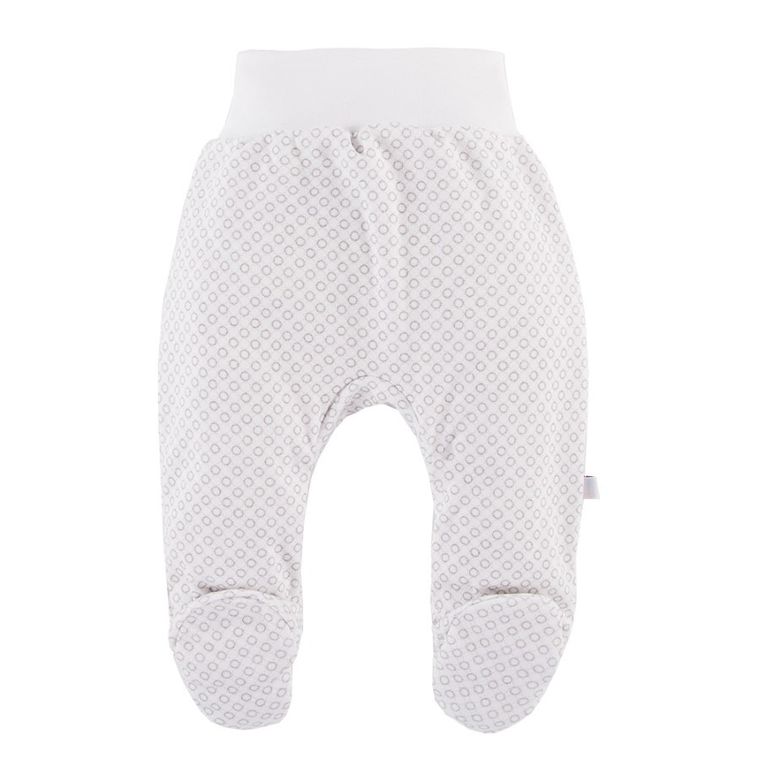 Komplet niemowlęcy, Czapka, Body z długim rękawem, Półśpiochy, Pajac, ecru, Eevi