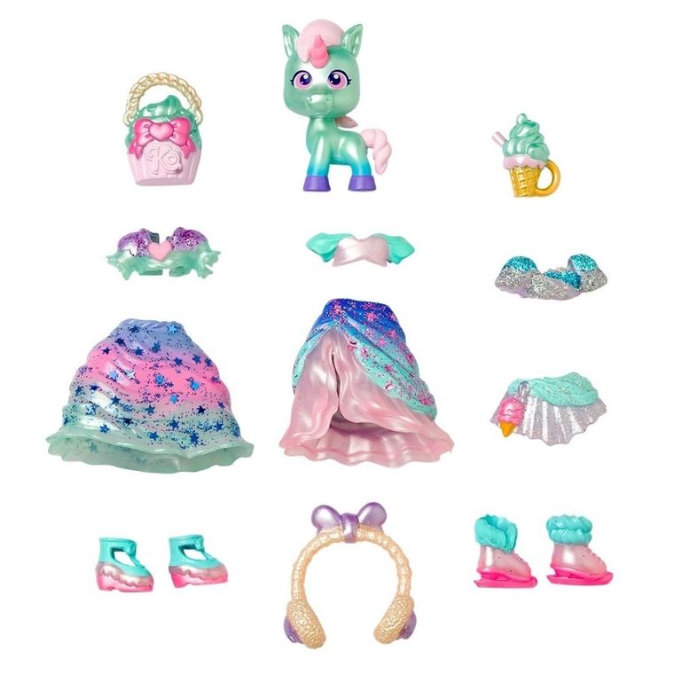 KookyLoos, Candy Land, Ice Cream Stars, zestaw z figurką