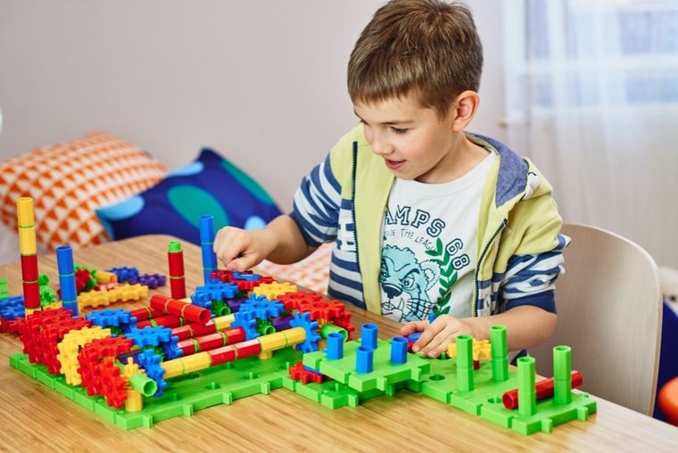 Korbo, Basic, klocki konstrukcyjne, 180 elementów