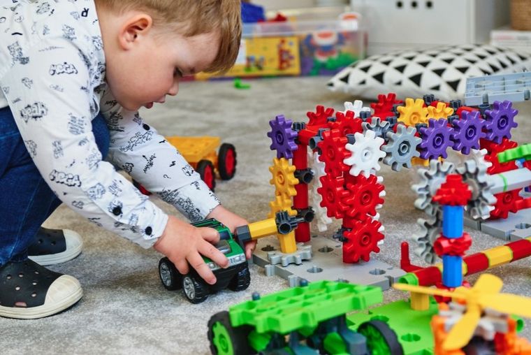 Korbo, Car Service, klocki konstrukcyjne, 119 elementów