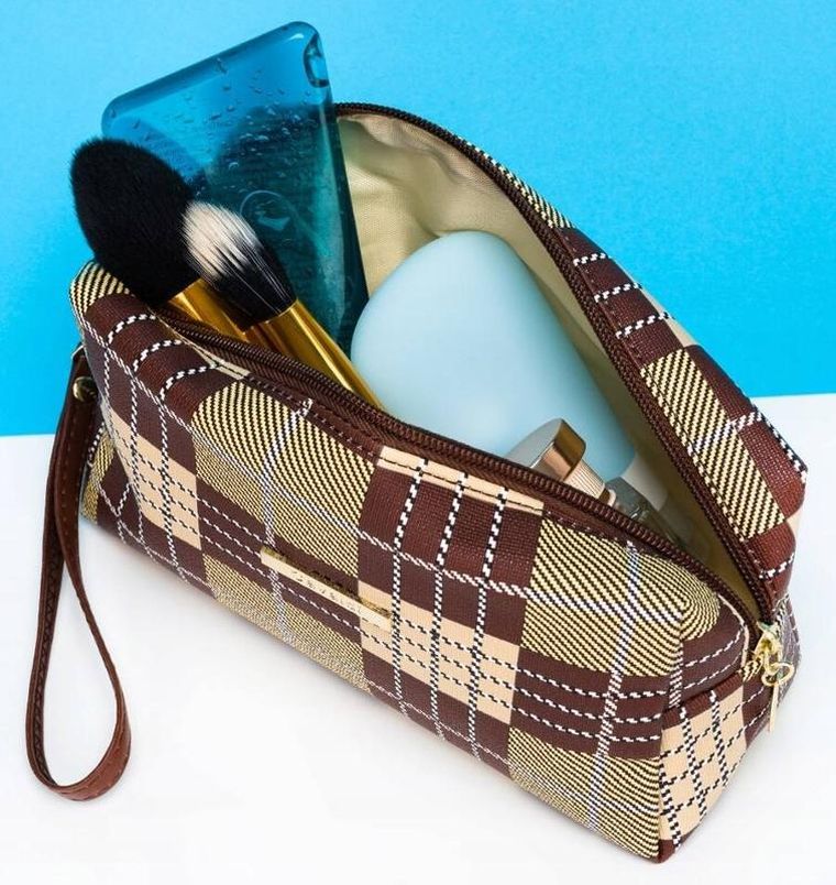 Kosmetyczka podróżna, beżowa, Rovicky