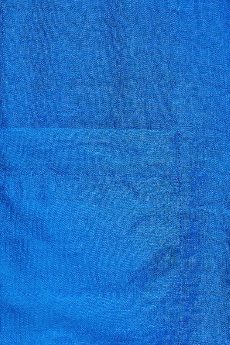 Koszula damska z krótkim rękawem, niebieska, Moodo