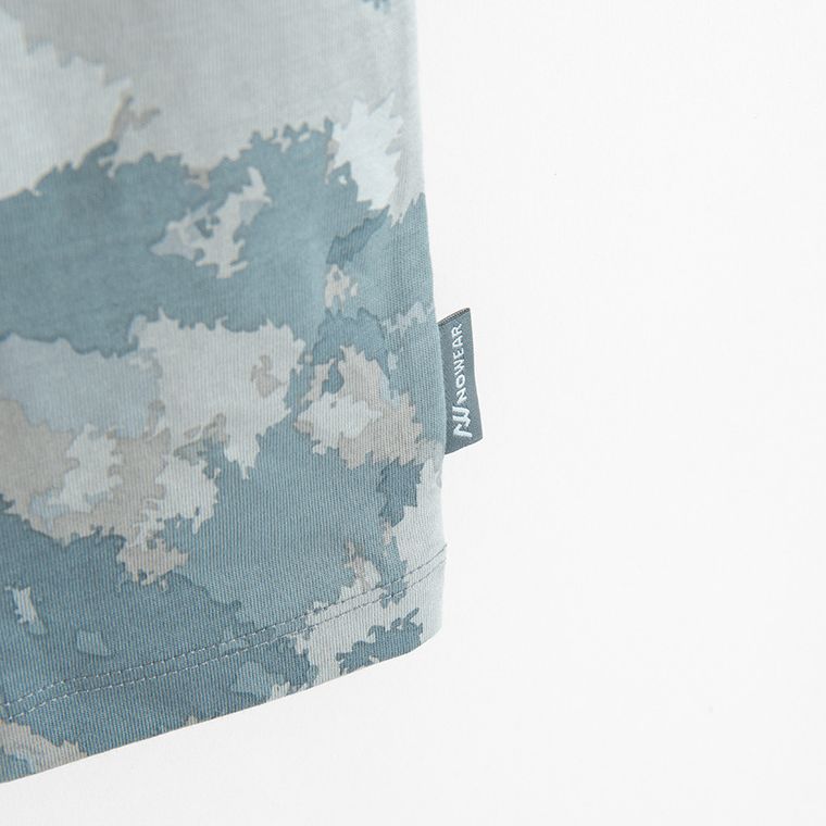 Koszulka moro o kroju relaxed NOWEAR