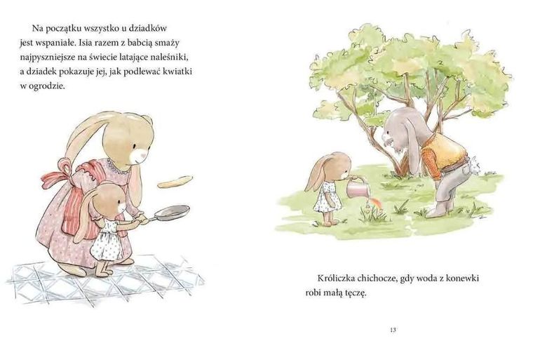 Królisia Isia tęskni za rodzicami