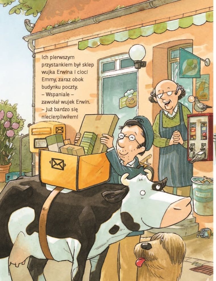 Krowa Matylda i zaginiona paczka