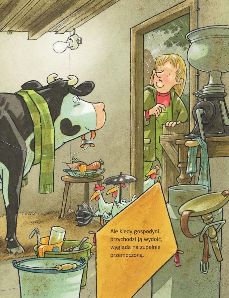 Krowa Matylda się nudzi