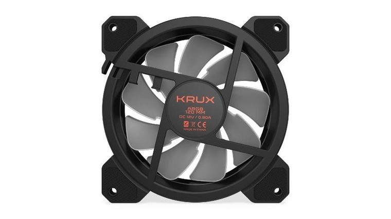 Krux, zestaw wentylatorów, Lunar ARGB Kit, 3-120 mm