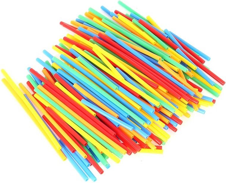 Kruzzel, klocki, słomki, 408 elementów