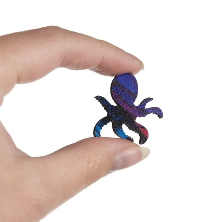 Kruzzel, kot, układanka drewniana