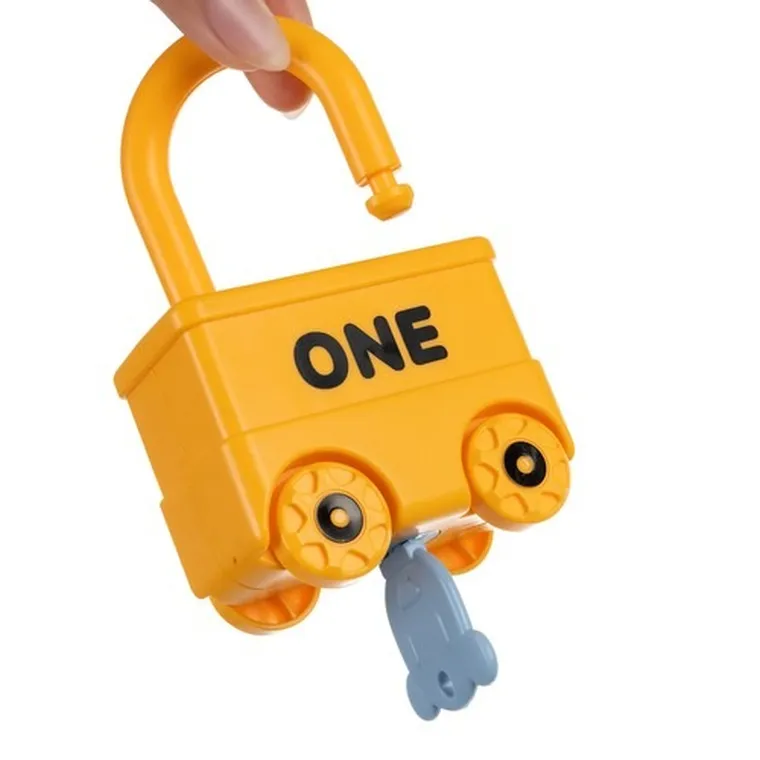 Kruzzel, samochodzik, układanka edukacyjna, 6 szt.