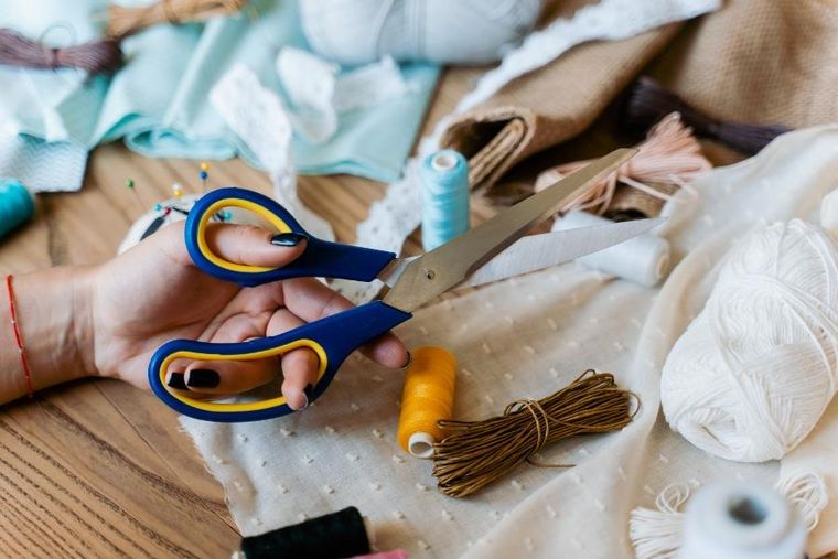 Kulig, nożyczki uniwersalne, niebieskie, 25 cm