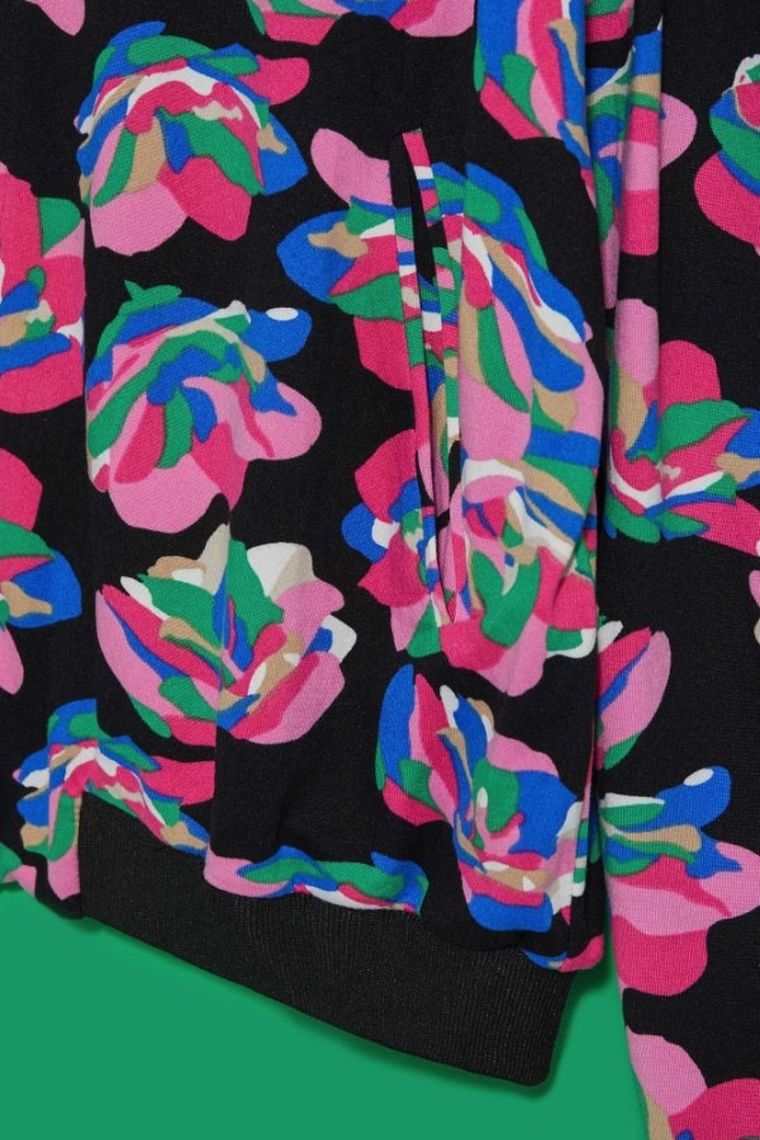 Kurtka damska, czarna, Moodo