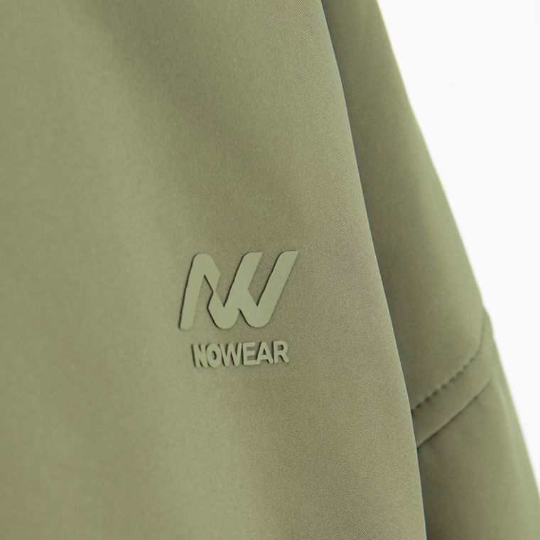 Kurtka przejściowa z kapturem o kroju oversize NOWEAR