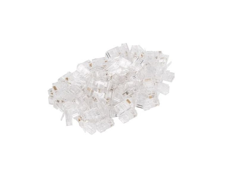 Lanberg, wtyk sieciowy, do linki i drutu, RJ45, 8P8C, KAT.5E UTP, 100 szt.