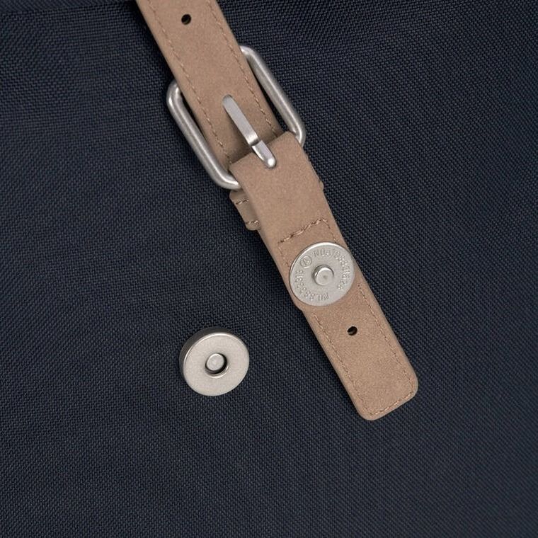 Lassig, Green Label, Rolltop Up Backpack, plecak dla mam z akcesoriami, Night Blue